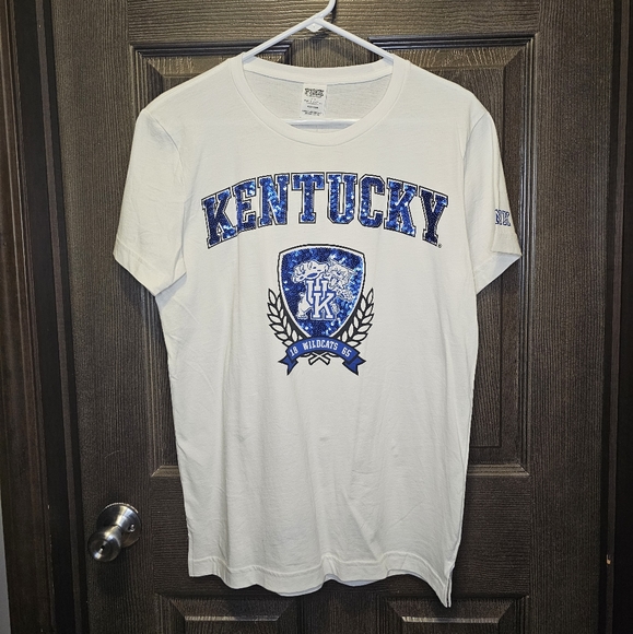 PINK University of Kentucky Bling Campus Tee - Picture 1 of 5